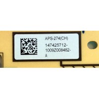 FUENTE DE PODER / SONY 1-474-257-12 / APS-273 / 147425712 / 1-882-846-12 / APS-274(CH) / PANEL`S LTW460HQ02 B00 / LTW550HQ01 / MODELOS KDL-46NX810 / KDL-55NX810