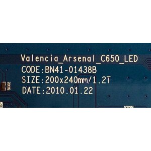 MAIN / SAMSUNG BN94-03366G / BN41-01438B / SUSTITUTAS BN94-03366B / BN94-04492C / BN94-03366K / BN94-03366N / BN94-03366Q / BN94-03366U / BN94-03366V / BN94-03366Y / BN94-04492B / BN94-04492D / PANEL LTJ400HF05-F / MODELO UN40C6300SFXZA SQ01