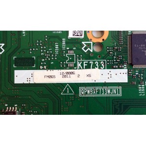 MAIN / SHARP DKEYMF733FM06 / KF733 / FM06S / QPWBXF733WJN1 / SUSTITUTA DKEYMF733FM01 / PANEL LK600D3GW30R / MODELOS LC-40LE830U / LC-46LE830U / LC-52LE830U / LC-60LE830U / LC-60LE831U / LC-60LE832U