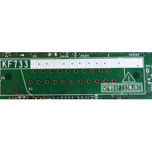 MAIN / SHARP DKEYMF733FM06 / KF733 / FM06S / QPWBXF733WJN1 / SUSTITUTA DKEYMF733FM01 / PANEL LK600D3GW30R / MODELOS LC-40LE830U / LC-46LE830U / LC-52LE830U / LC-60LE830U / LC-60LE831U / LC-60LE832U