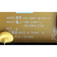 FUENTE DE PODER / TOSHIBA 75022759 / PA-3201-01TS-LF / TC22932D / 787902 / PANEL T460HF02 V.0 / MODELOS 42SL417U / 42TL515U / 46SL417U / 46UL610U