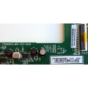 MAIN / SHARP GXFCB01K007 / 715G6840-M01-001-004K / GXFCB01K007020X / PANEL TPT500J1-HVN07.U REV:S600K / MODELO LC-50LE651U
