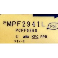 FUENTE DE PODER / PANASONIC N0AE4GK00004 / MPF2941L / PCPF0268 / LC420WUN (SC)(D1) / MODELOS TH-42LRU20 / TH-42LRU30