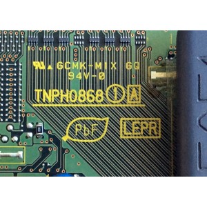 MAIN / PANASONIC TXN / A11PDUS / TNPH0868 / PANEL LC420WUN (SC)(D1) / MODELO TH-42LRU20