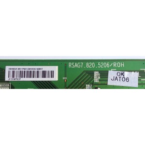 T-CON / HISENSE 160817 / RSAG8.820.5206/ROH / JF131MT0CP / PANEL HE550GF-B51\PW1\GM\ROH / MODELO 55K610GW