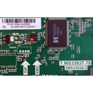 MAIN / SANYO B14010094 / T.MS3393T.78 / 3MS3393X-3 / 02-MB3393-CZS001 / PANEL V580HK1-LD6 REV.C1 / MODELO DP58D34 P58D34-00