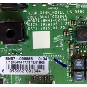 MAIN / SAMSUNG BN94-08488D / BN41-02396A / BN97-09568B / PANEL CY-GH048BGLV2H / MODELOS HG48ND690DFXZA / HG48ND690DFXZA TD01