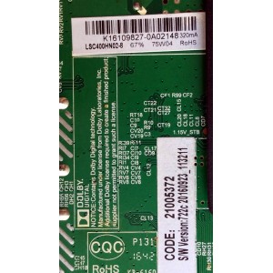 MAIN / FUENTE (COMBO / WESTINGHOUSE K16109827 / TP.MS3393.PB8751 / 21005372 / 722c 20160923_113211 / PANEL`S MD4004YTSF / LSC400HN02-8 / MODELO WD40FB1530 TW-08701-S040V