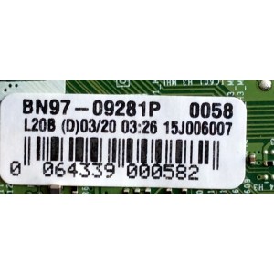MAIN / SAMSUNG BN94-08238V / BN41-02353A / BN97-09281P / MODELO UN48J5500AFXZC