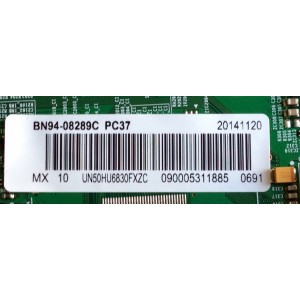 MAIN / SAMSUNG BN94-08289C / BN41-02206B / BN97-09081A / MODELO UN50HU6830FXZC