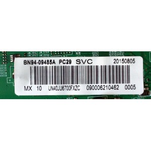 MAIN / SAMSUNG BN94-09485A / BN41-02344D / BN97-10062C / MODELO UN40JU6700FXZC