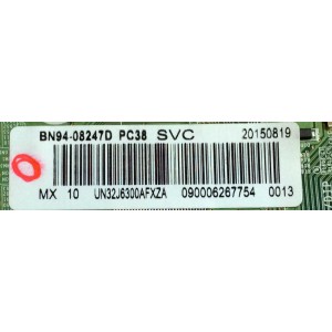 MAIN / SAMSUNG BN94-08247D / BN97-09259A / BN41-02353A / MODELO UN32J6300AFXZA TD01