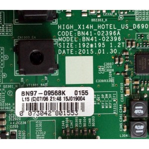 MAIN PARA SAMSUNG NUMERO DE PARTE BN94-10025A / BN97-09568K / BN41-02396A / MODELO HG55ND690EFXZA