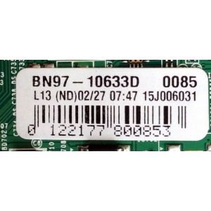 MAIN / SAMSUNG BN94-11156G / BN97-10633D / BN41-02353C / PANEL CY-GJ040BGSR2V / MODELO UN40J5500AFXZC XS08