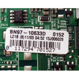 MAIN / SAMSUNG BN94-11159G / BN97-10633D / BN41-02353C / PANEL CY-GJ048BGLV9H / MODELO UN48J5500AFXZC VS04