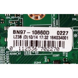 MAIN / SAMSUNG BN94-11271B / BN97-10660D / BN41-02528A / MODELO UN50KU6270FXZC