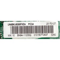 MAIN / SAMSUNG BN94-11230Q / BN97-10651A / BN41-02528A / MODELO UN65KU6300FXZA