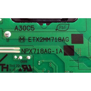 FUENTE / PANASONIC ETX2MM718AG-1A / NPX718AG-1A / PANEL MC137F21Z12 / MODELOS TC-P54Z1 / TC-P54Z1M / TC-P54Z1M YQ9260283