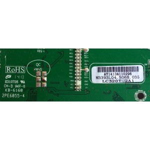 MAIN / PROSCAN AY1413A / M3393L04.S02 / M3393L04.S068.035 / AY1413A110296 / PANEL´S LC320TU3A 01 / LC320TU2A1 / PKD315BA01 / MODELO PLDED3273A-E A1404