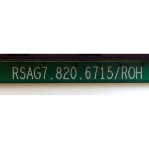 MAIN PARA TV HISENSE / NUMERO DE PARTE 216321 / RSAG7.820.6715/ROH / 215114 / HU55N3000UW(0001) / PANEL HD550K3U51\S6\GM\ROH / 215446 / DISPLAY T550QVN05.5 / MODELO 55H6D