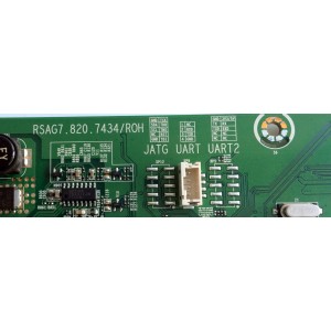 MAIN FUENTE COMBO PARA TV HISENSE ORIGINAL / NUMERO DE PARTE 211435 / RSAG7.820.7434/ROH / HU32K2604HWR / 214685 / TM17BP41CJ / G173752 / 3TE32G173756 / 4DE33143C / PANEL HD315K2H81-B1 / DISPLAY ST3151A05-8 VER.2.4 / MODELO 32H4DM