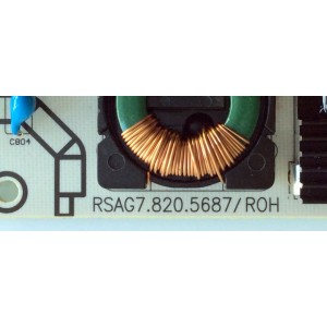 FUENTE DE PODER / HISENSE 186195 / RSAG7.820.5687/ROH / HLL-4855WN / CQC1313495636 / PANEL HD500DU-B01(010)\F2\S0\GM\ROH / 203924 / MODELOS 50H6C / 50CU6000