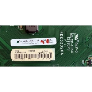 MAIN / HISENSE 214715 / RSAG7.820.7394/ROH / 4DE33026A / 211347 / HU55K305FWR / G1709E0 / 214715 A / PANEL HD550K3F81-TX\S2\GM\ROH / 211065 / MODELO 55H4D
