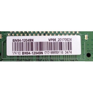 MAIN / SAMSUNG BN94-12049N / BN41-02574B / PANEL CY-JM043BGEV3H JW39 / MODELO UN43M5300AFXZA BB02