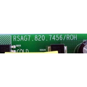 MAIN / FUENTE (COMBO) / SHARP 210693 / RSAG7.820.7456/ROH / HU43N2178FW / 214722 / 3TE43M174805 / M174B01 / TM181J41RU / PANEL JHD426N2F21-K1QL / MODELO LC-43P5000U