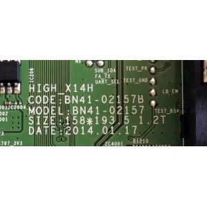 MAIN / SAMSUNG BN94-07845C / BN41-02157B / BN97-08043A / BE4A0031CIII / MODELO UN55H6350AFXZC