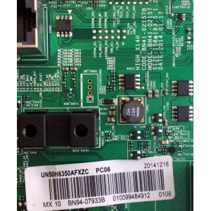 MAIN / SAMSUNG BN94-07933B / BN41-02157B / BN97-08043A / BE4A0031C2I5 / MODELO UN50H6350AFXZC