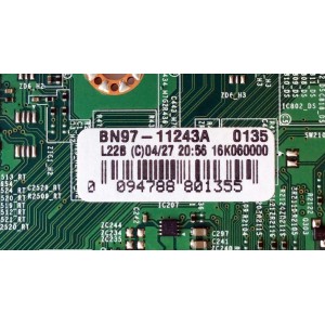 MAIN / SAMSUNG BN94-11040A / BN41-02528A / BN97-11243A / MODELO UN50KU6290FXZC