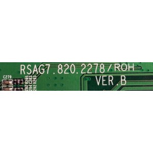 MAIN / HISENSE 152517 / RSAG7.820.2278/ROH / LHD32V77AUS(0) / 152516 / 152517/E110106 / PANEL LC320WXE (SB)(V2) / MODELO H32V77C