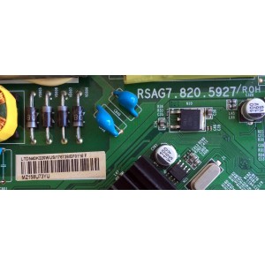 MAIN / FUENTE (COMBO) / HISENSE 176728 / RSAG7.820.5927/ROH / LTDN40K22WUS / 176728/EF0116 F / PANEL HD400DF-B31\S1\GM\ROH / MODELO 40H5B