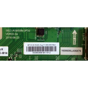 MAIN PARA TV LG / NUMERO DE PARTE 5823-A5M58N-0P00 / COV33915601 / 40E2000 / PANEL RDL400FY (QD0-46) REV.00 / MODELO 40LH5000-UA / 40LH5000-UA.CUSJLH