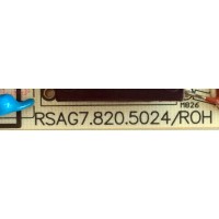 FUENTE DE PODER / HISENSE 164147 / RSAG7.820.5024/ROH / HLL-4046WK / TU25C140-1B2 / CQC03001003024 / PARTES SUSTITUTAS 163269 / 165651 / 165652 / 166033 / 166034 / 161749 / 164856 / PANEL HE460GF-B51/PW1 / MODELOS 46K360M / 46K360MN