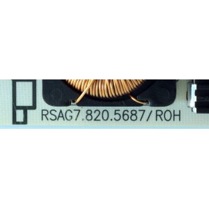 FUENTE DE PODER / HISENSE 172556 / RSAG7.820.5687/ROH / HLL-4855WC / CQC13134095636 / E166702 / PANEL HD480DF-B37\S3.B2\GM\ROH / MODELO 48H4