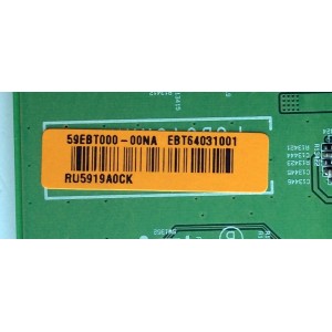 MAIN / LG EBT64031001 / EAX66464302(1.0) / 63475801 / GN576111U / 59EBT000-00NA / PANEL LC550EQE (F4)(M2) / MODELO 55UX340C-UA AUSYMJR