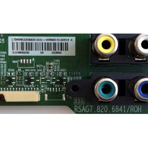 MAIN / HISENSE 205965 / 203806 / RSAG7.820.6841/ROH / LTDN55K2203WUS(0101) /  205965/E160919 / PANEL HD550DF-E32\T1\S4\GM\ROH 203949 / MODELO 55H5C