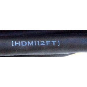 CABLE HDMI / HDMI12FT / E337566 / HD ULTRA HD DE 4K X 2K / VELOCIDAD DE TRANSFERENCIA DE DATOS: 10,2 GBIT/S / LONGITUD DEL CABLE: APROXIMADAMENTE:12 PIES / (3 METROS) / MÁXIMA RESOLUCIÓN: 3840 X 2160 PIXELES / FORMATO DE VÍDEO SOPORTADO: 1080P