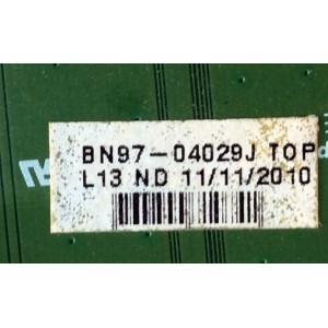 MAIN / SAMSUNG BN94-03313V / BN41-01351B / BN97-04029J / PARTE SUSTITUTA SKU 5376=BN94-03313B / PANEL S50FH-YB07 / S50FH-YD06 / MODELOS PN50C8000YFXZA NZ01 / PN50C8000YFXZA N003 / PN50C8000YFXZA N002