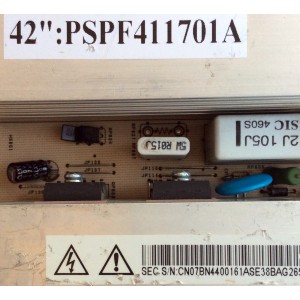 FUENTE DE PODER / SAMSUNG BN44-00161A / PSPF411701A / BN4400161A / PARTES SUSTITUTAS BN44-00159A / BN44-00188A / MODELOS HPT4234X / XAA / HPT4264X / XAA / HPT5054X / XAA / HPT4254X / XAA  /  / HPT4264X / XAC SK01 / PS42Q96HDX / XEU / PS42Q97HDX / XEU