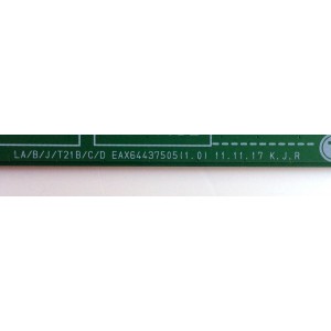 MAIN / LG EBR75097902 / EAX64437505 (1.0) / 61703003 / T320XVN01.1 / PANEL T320XVN01.1 / MODELO 32LS3500-UD.AWMDLJM 