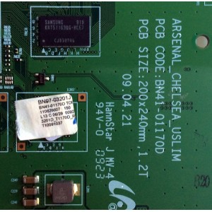 MAIN / SAMSUNG BN94-02657M / BN41-01170D / BN97-03201J / PANEL LTF400HF08-A01 / MODELOS UN40B6000VFXZA SQ01 / UN40B6000VFXZA / PARTES SUSTITUTAS CHECAR EN DESCRIPCION
