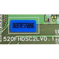 T-CON / SAMSUNG BN81-01698A / LJ94-02070F / 2070F / 520FHDSC2LV0.1 / PANEL LTA520HA05-V01 / MODELO LNT5281FX/XAA SN01