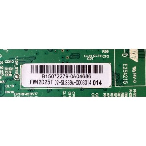 MAIN FUENTE (COMBO) / SANYO 02-SLS39A-C003014 / TP.MS3393T.PB79 / 3MS3393X-2 / PANEL LVF420LGDX E2 V1 / LC420DUJ (SG)(E3) / MODELO FW42D25T