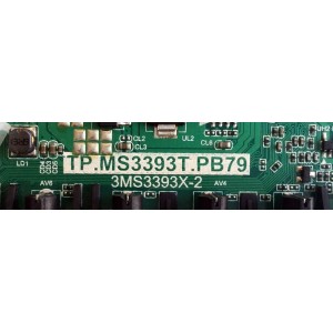 MAIN FUENTE (COMBO) / SANYO 02-SLS39A-C003014 / TP.MS3393T.PB79 / 3MS3393X-2 / PANEL LVF420LGDX E2 V1 / LC420DUJ (SG)(E3) / MODELO FW42D25T