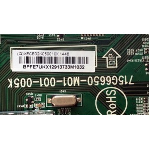 MAIN / VIZIO 756XECB02K050 / XECB02K050 / 715G6650-M01-001-005K / XECB02K050010X 1448 / BPFE7UKX / PANEL´S TPT420H2-HVN07 REV:S470A / T420HVN07.4 / MODELOS M422i-B1 / M422i-B1 LTTWPWDQ