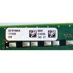 MAIN / SONY A-2181-897-A / A2181884A 680E / 1-982-096-11 / 173663411 / PANEL LC650AQP (GK)(A5) / MODELOS XBR-65A1E /  XBR65A1E 