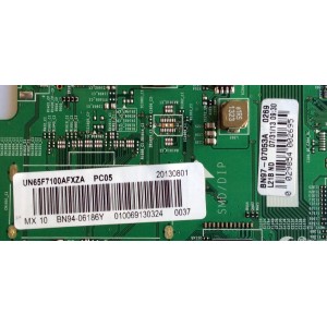 MAIN / SAMSUNG BN94-06186Y / BN41-01958A / BN97-07053R / PARTES SUSTITUTAS BN94-06789N / BN94-06186Z / BN94-06789P / PANEL CY-SF650DSLV1H / MODELO UN65F7100AFXZA TH02